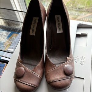 Steve Madden Chocolate Brown Heels